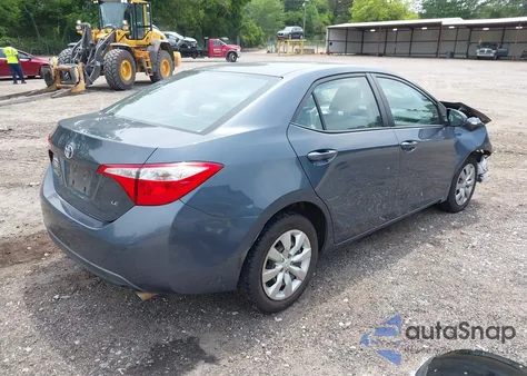 2015 Toyota Corolla Le from USA, damaged, VIN 2T1BURHE2FC282576